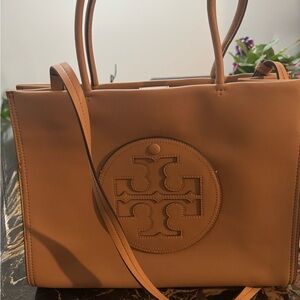 Tory Burch Brown Leather Tote